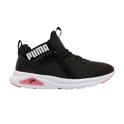 (GS) PUMA Enzo 2 Sparkle 'Black Sun Kissed Coral'