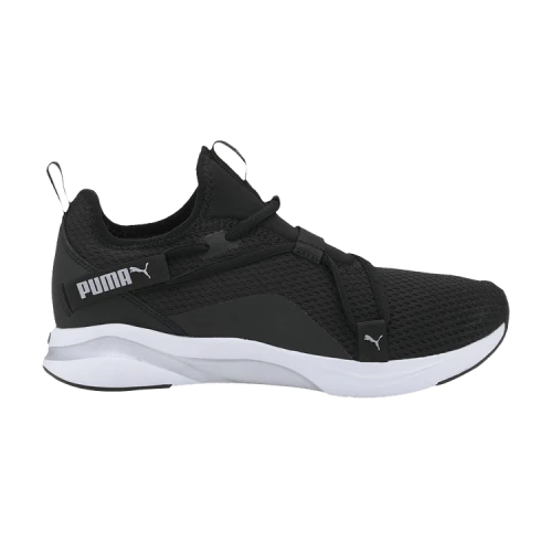 PUMA Softride Rift Slip-On 'Black Metallic Silver' (Women's)