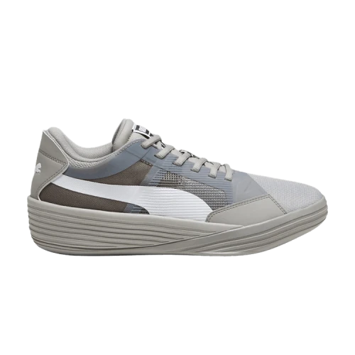 Puma Clyde All-Pro Team Concrete Gray Puma White