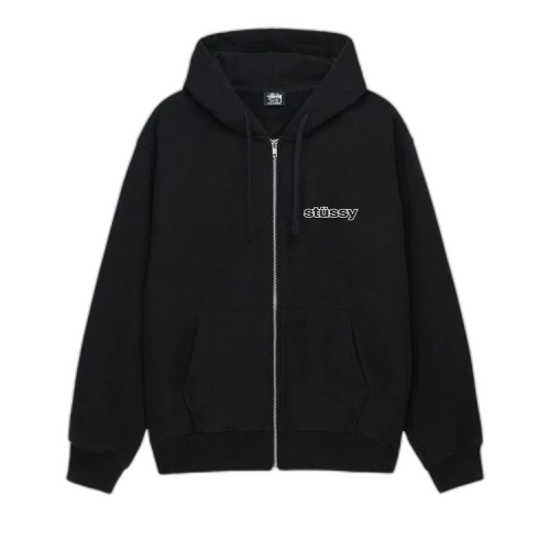Stussy SS-Link Zip Hoodie 'Black'