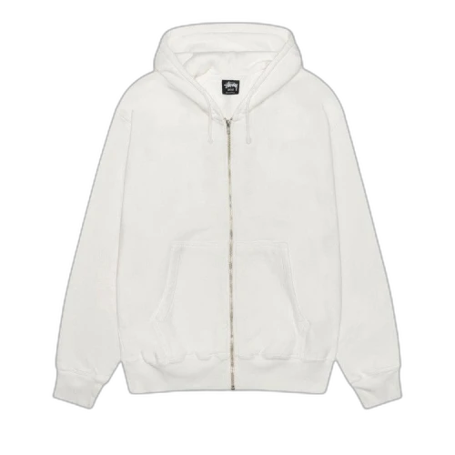 Stussy Pigment Dyed Buana Zip Hoodie 'Natural'