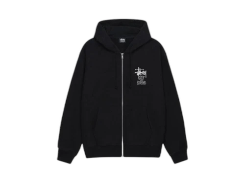 Stussy Well Suited Zip Hoodie Black