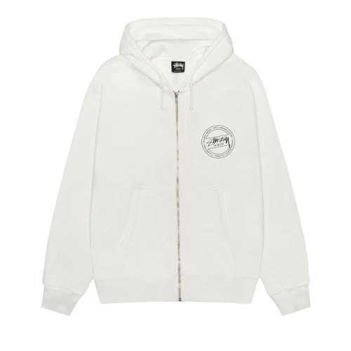 Stussy Wear Zip Hoodie Pigment Dyed 'Natural'