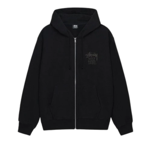 Stussy Welder Zip Hoodie 'Black'