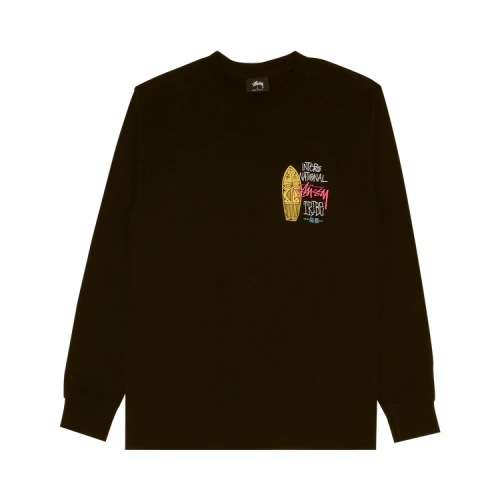 Stussy IST Mask Long-Sleeve Tee 'Black'