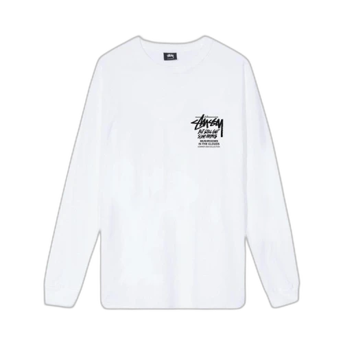 Stussy In the Clouds Long-Sleeve Tee 'White'