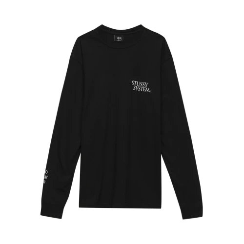 Stussy Solar System Long-Sleeve Tee 'Black'