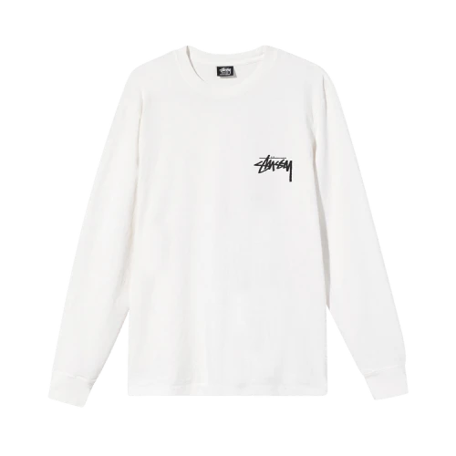 Stussy Weeds Pigment Dyed Long-Sleeve Tee 'Natural'