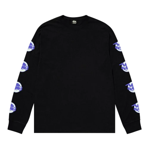 Stussy Skateman Long-Sleeve Tee 'Black'
