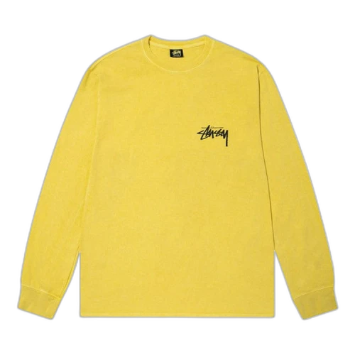 Stussy Skate Posse Pigment Dyed LS Tee Butter