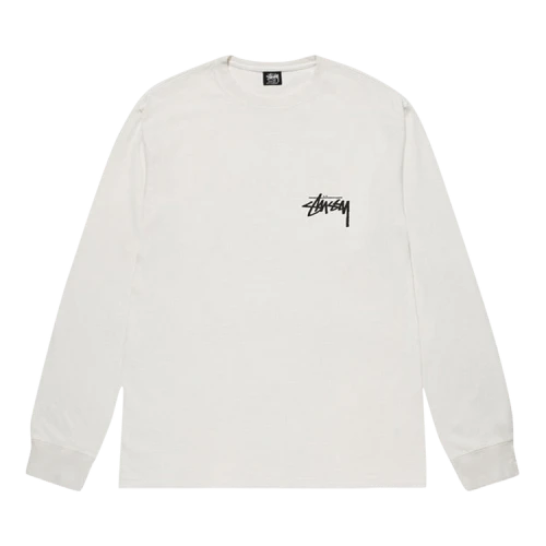 Stussy How We're Livin' Pigment Dyed Long-Sleeve 'Natural'