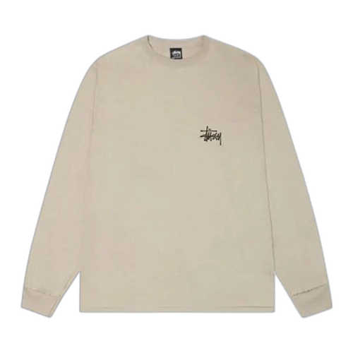 Stussy Basic Long-Sleeve T-Shirt 'Khaki'