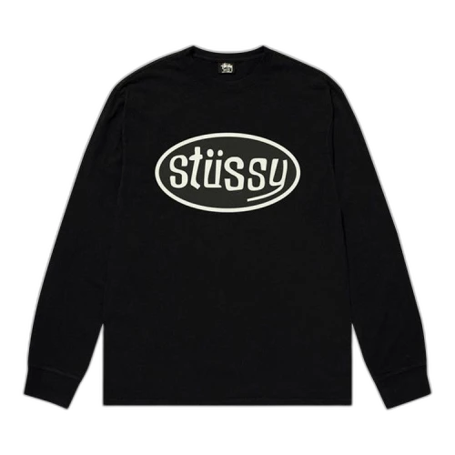 Stussy Pitstop LS Tee Black
