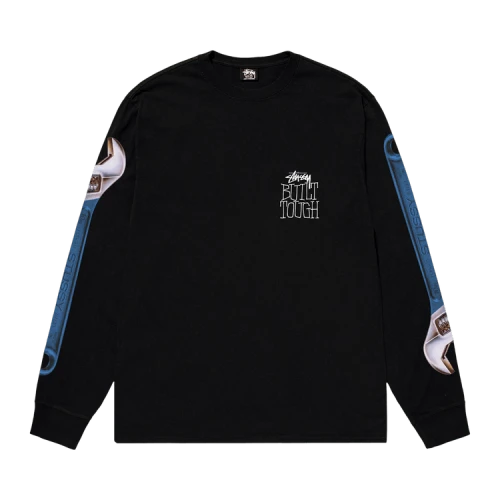 Stussy Wrench Long-Sleeve Tee 'Black'