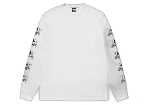 Stussy Foils L/S Pigment Dyed Tee Natural