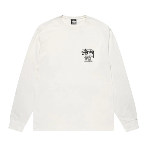 Stussy Classic Gear Long-Sleeve Tee Pigment Dyed 'Natural'