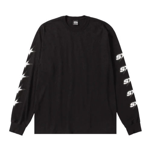 Stussy Speedway L/S Tee Black