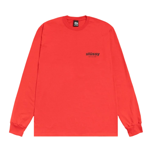 Stussy Rollers Long-Sleeve Tee 'Cayenne'