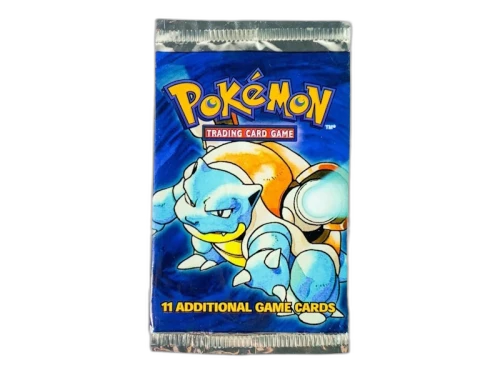 1999 Pokémon Base Set Unlimited Blastoise Booster Pack
