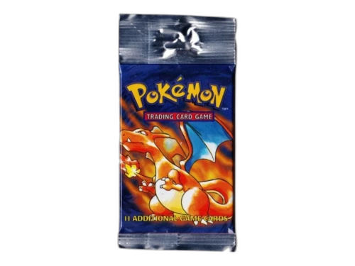 1999 Pokémon Base Set Unlimited Charizard Booster Pack