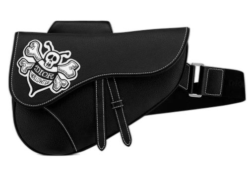 Dior And Shawn Saddle Bag Bee Black