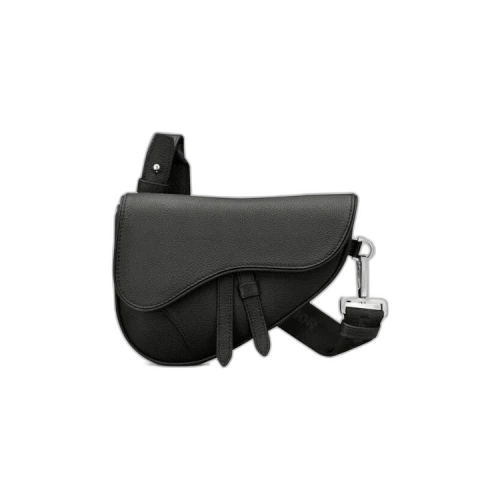 Dior Mini Saddle Bag 'Black'