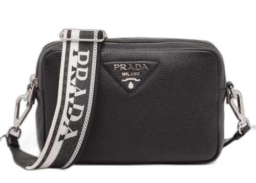 Gucci Flou Shoulder Bag Black