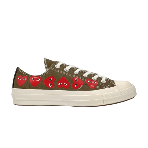 Converse Comme des Garçons Play x Chuck 70 Low Top 'Multi Heart'