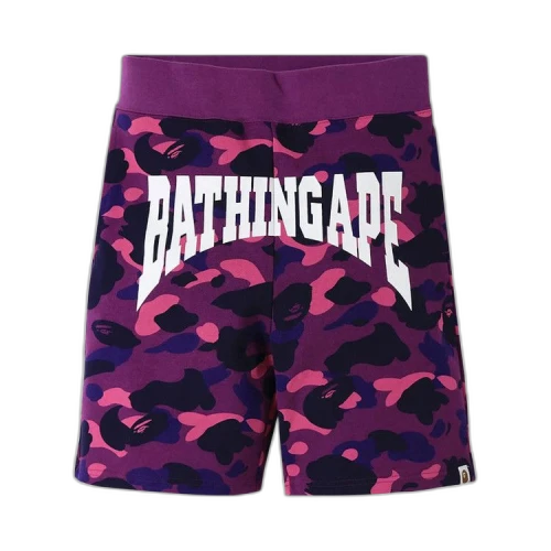 BAPE Color Camo Shorts 'Purple'