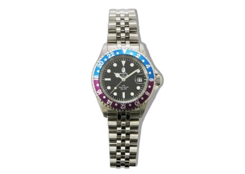 BAPE ABathing Ape Type 2 Bapex Watch Silver Red Blue Black