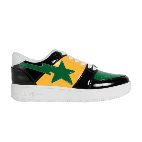 Bapesta 'Color Block - Black Green'