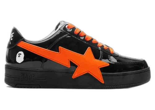 A Bathing Ape Bape Sta OS Feature Exclusive M2 Black Orange