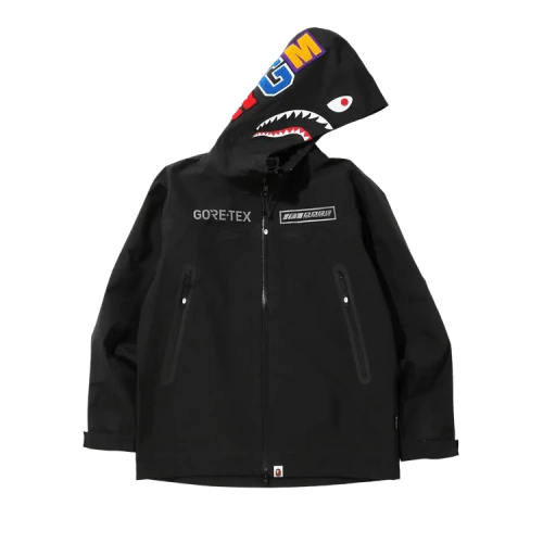 BAPE GORE-TEX Shark Hoodie Jacket 'Black'