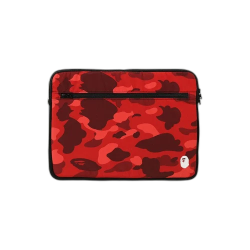 BAPE Color Camo PC Case 15in 'Red'