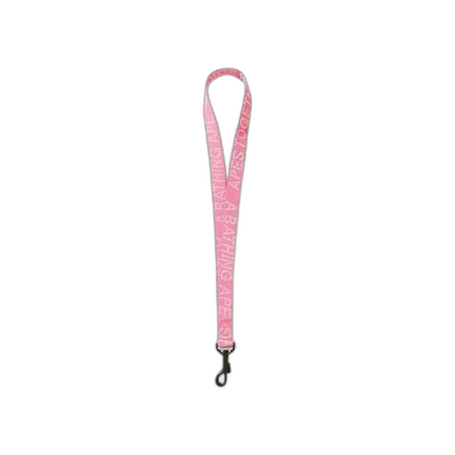 BAPE ATS Neck Strap Lanyard 'Pink'
