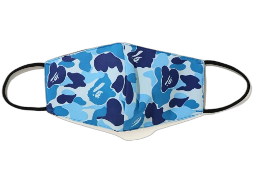 BAPE A Bathing Ape ABC Camo Mask Blue