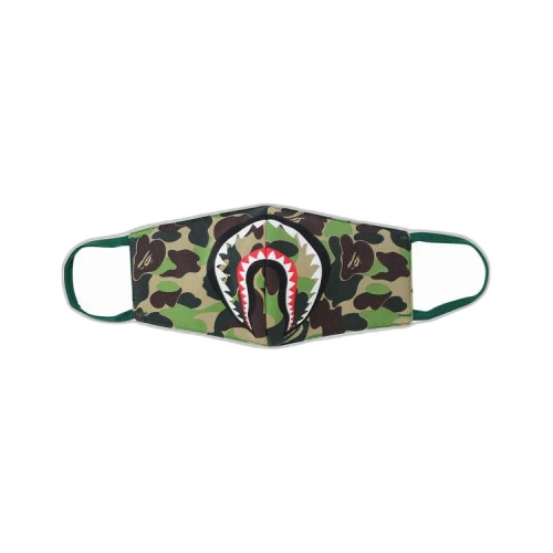 BAPE ABC Camo Shark Mask 'Green'