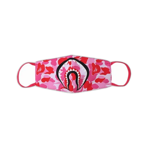 BAPE ABC Camo Shark Mask 'Pink'