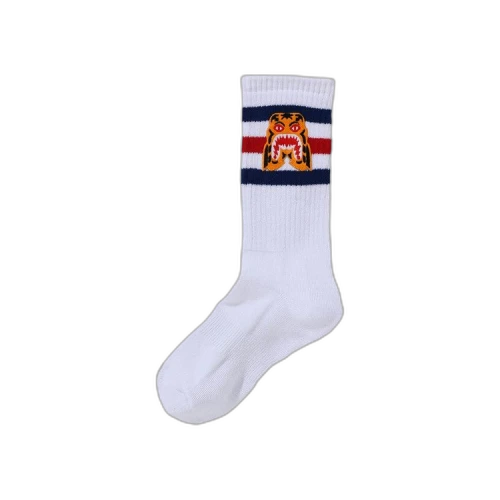 BAPE Tiger Socks 'White'