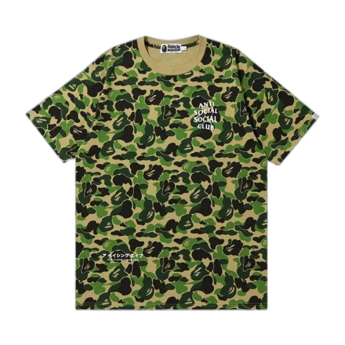 BAPE x Anti Social Social Club ABC Camo Tee 'Green'