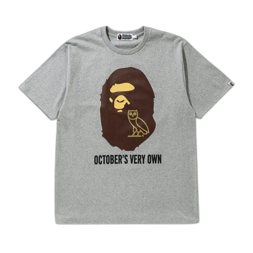 BAPE x OVO Tee 'Gray'