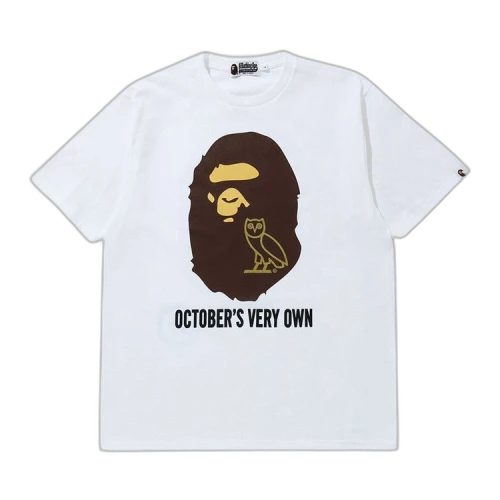 BAPE x OVO Tee 'White'