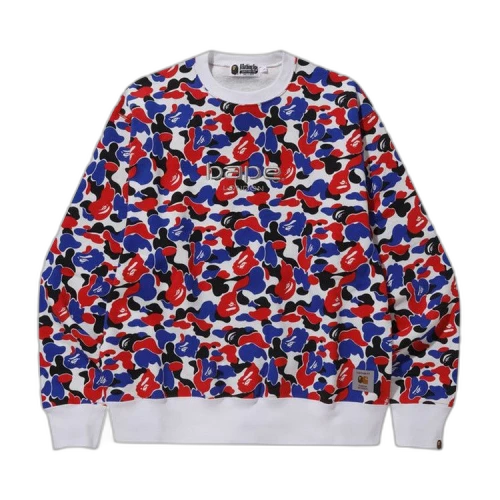 BAPE x Carharrt London Camo Relaxed Crewneck 'Red'