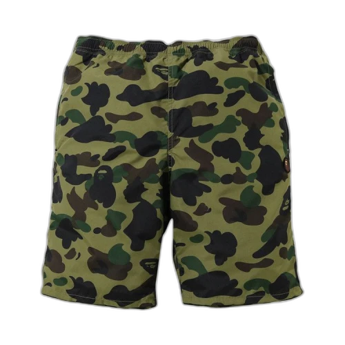 BAPE 1st Camo Beach Shorts 'Green'