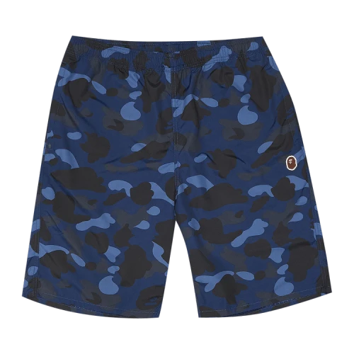 BAPE Color Camo Beach Shorts 'Navy'