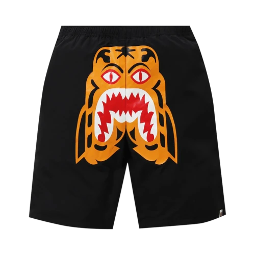 BAPE Tiger Beach Shorts 'Black'