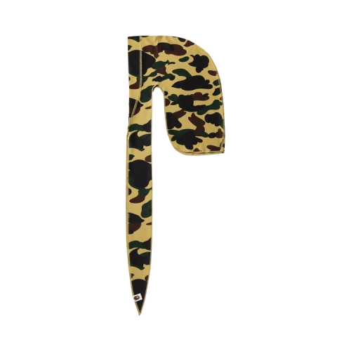 BAPE 1st Camo Du-Rag 'Yellow'