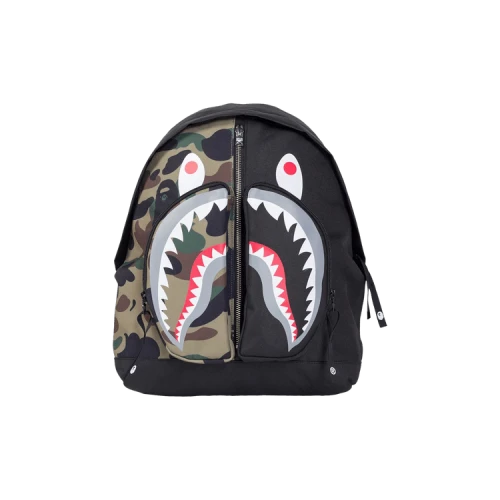 BAPE 1st Camo Shark Day Pack 'Black'