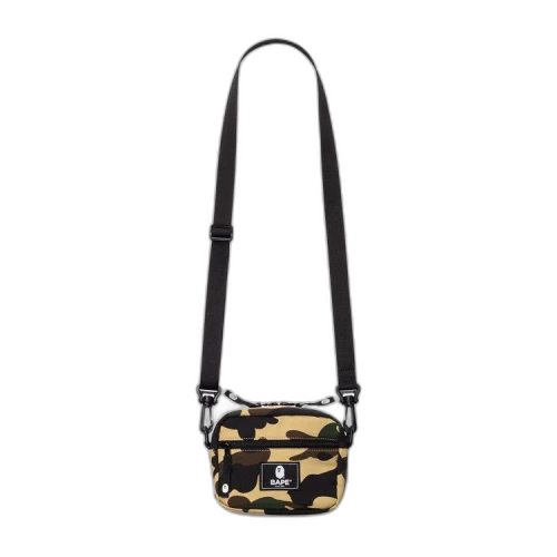 BAPE 1st Camo Mini Shoulder Bag 'Yellow'