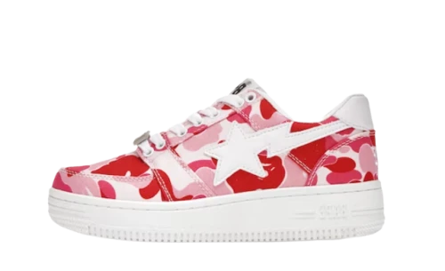 Bapesta Low 'Pink ABC Camo'